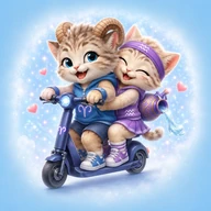 Водолей ♀ + Овен ♂