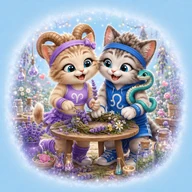 Овен ♀ + Змееносец ♂