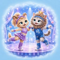 Козерог ♀ + Лев ♂