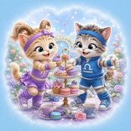 Козерог ♀ + Весы ♂