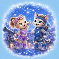 Козерог ♀ + Стрелец ♂