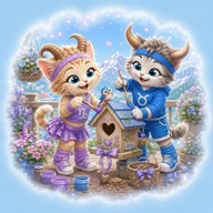 Козерог ♀ + Телец ♂