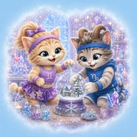 Близнецы ♀ + Козерог ♂