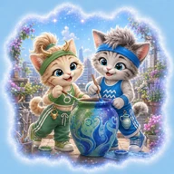 Телец ♀ + Водолей ♂
